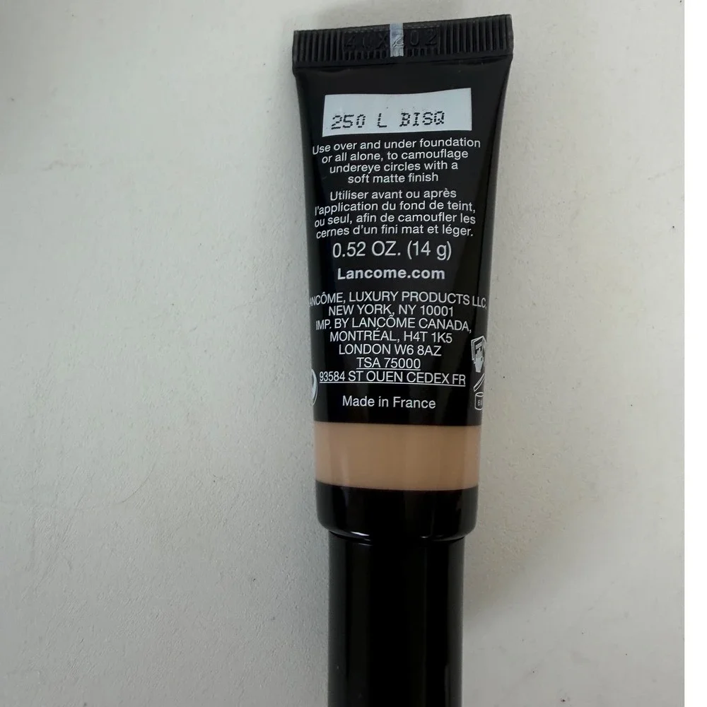 Lancome Concealer Effacernes Waterproof 250 Light Bisque Discontinued